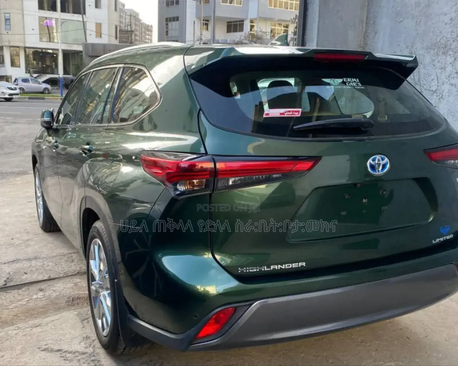 New Toyota Highlander Hybrid 2023 Blue
