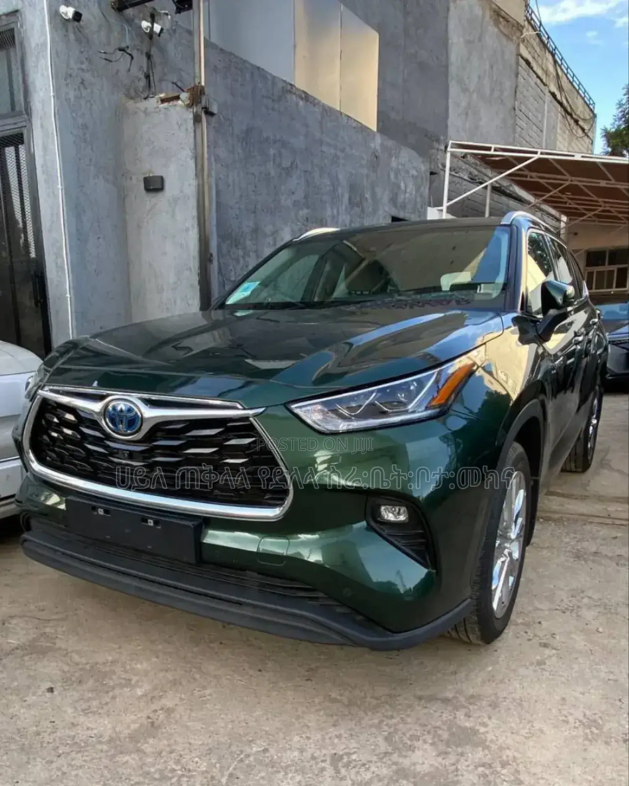 New Toyota Highlander Hybrid 2023 Blue