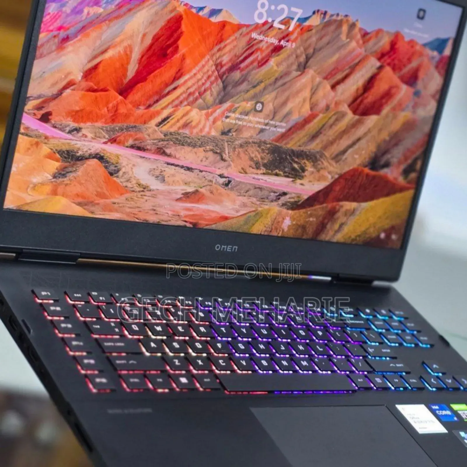 New Laptop HP Omen 17 16GB Intel Core I7 SSD 512GB