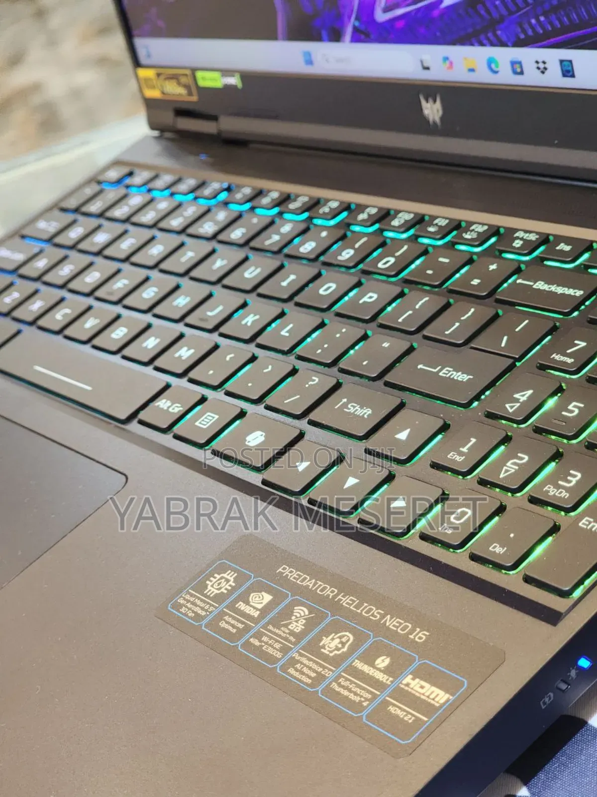 New Laptop Acer 16GB Intel Core I9 SSD 1T