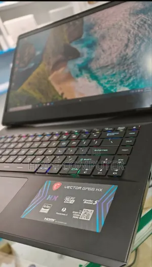 New Laptop MSI Vector GP66HX 12UGS 32GB Intel Core I7 SSD 1T