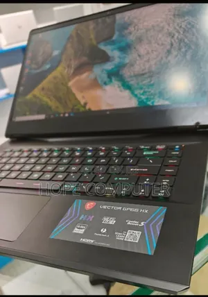 New Laptop MSI Vector GP66HX 12UGS 32GB Intel Core I7 SSD 1T