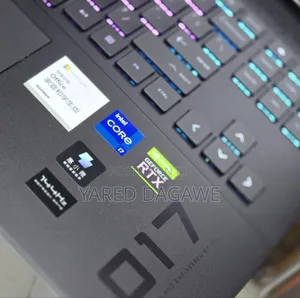 New Laptop HP Omen 17 16GB Intel Core I7 SSD 512GB