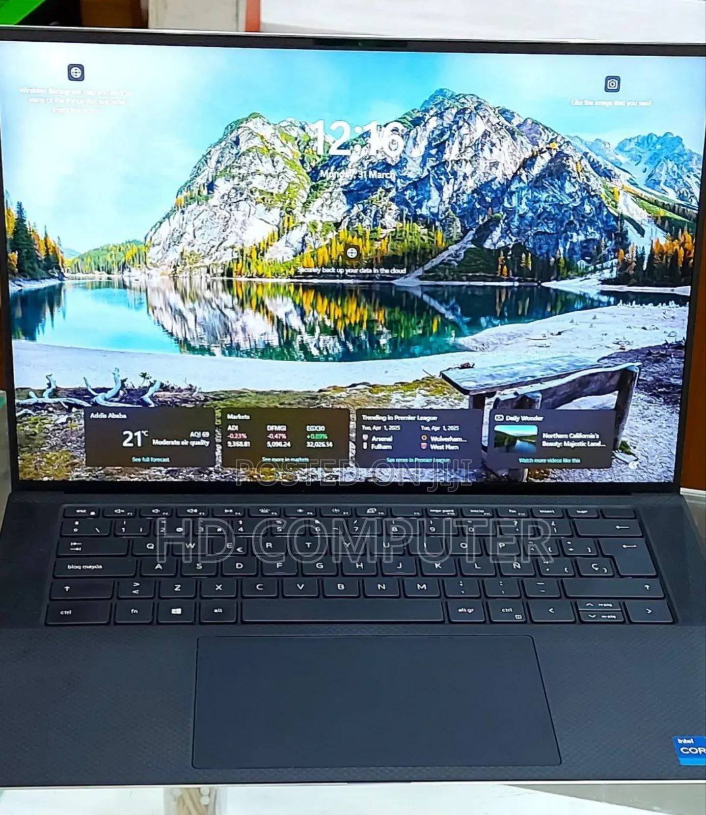 New Laptop Dell XPS 15 16GB Intel Core I7 SSD 512GB