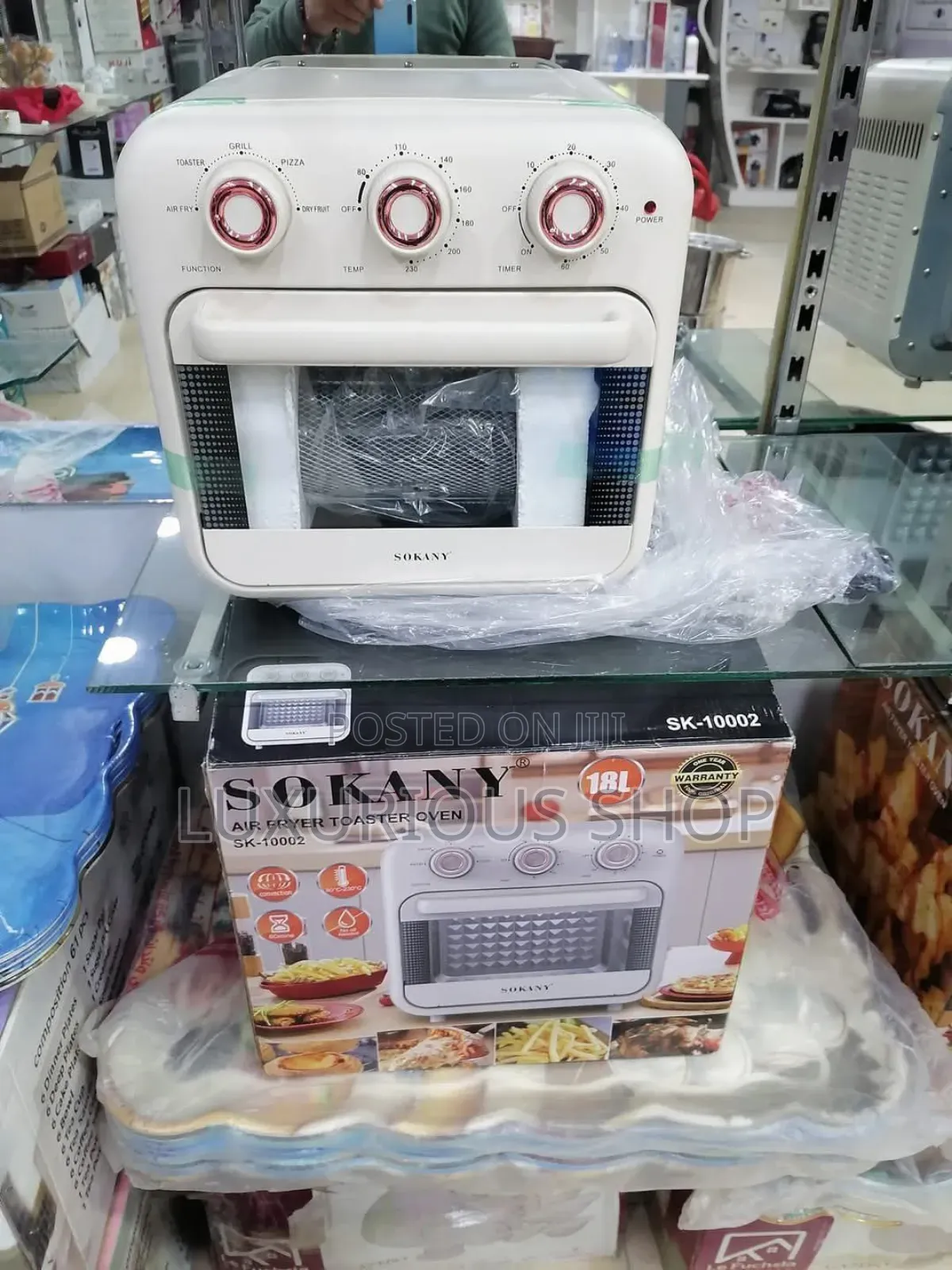 Sokany 18 Liter Air Fryer and Oven