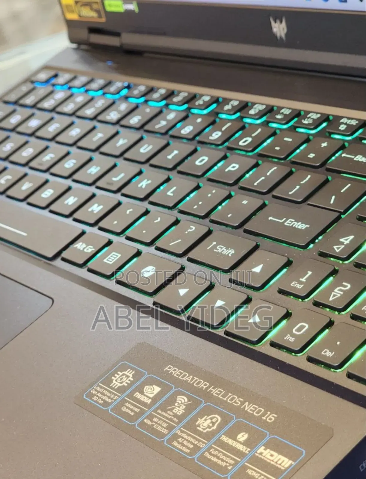 New Laptop Acer Predator Helios Neo 16 16GB Intel Core I9 SSD 1T