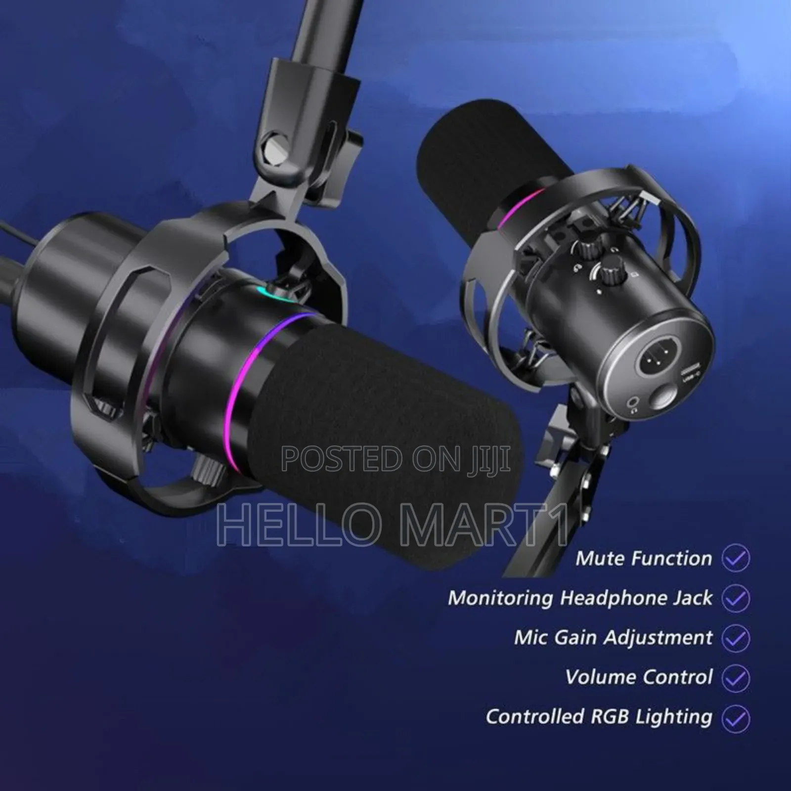 Q1 Usb-C/XLR Dual-Mode Podcast Dynamic Microphone