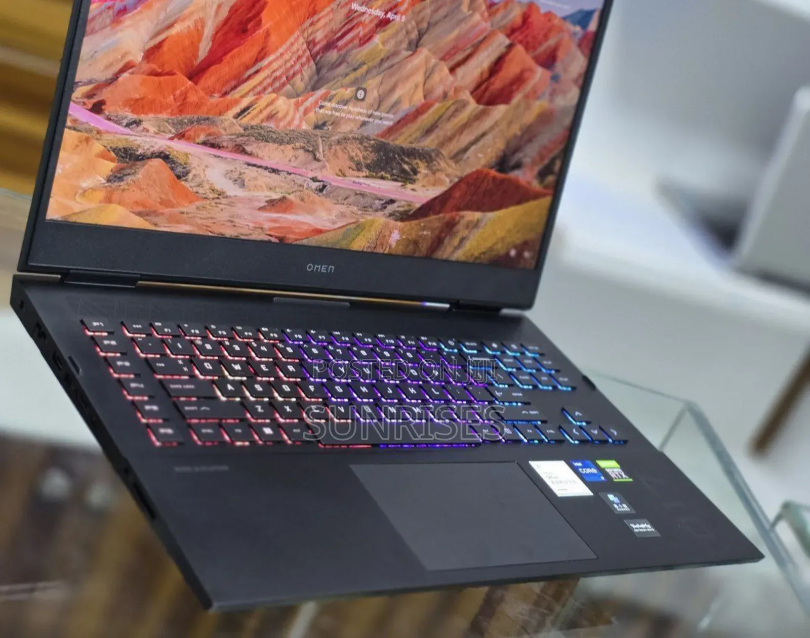 New Laptop HP Omen 17 16GB Intel Core I7 SSD 1T