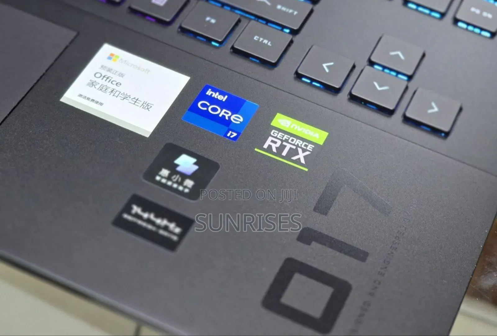 New Laptop HP Omen 17 16GB Intel Core I7 SSD 1T