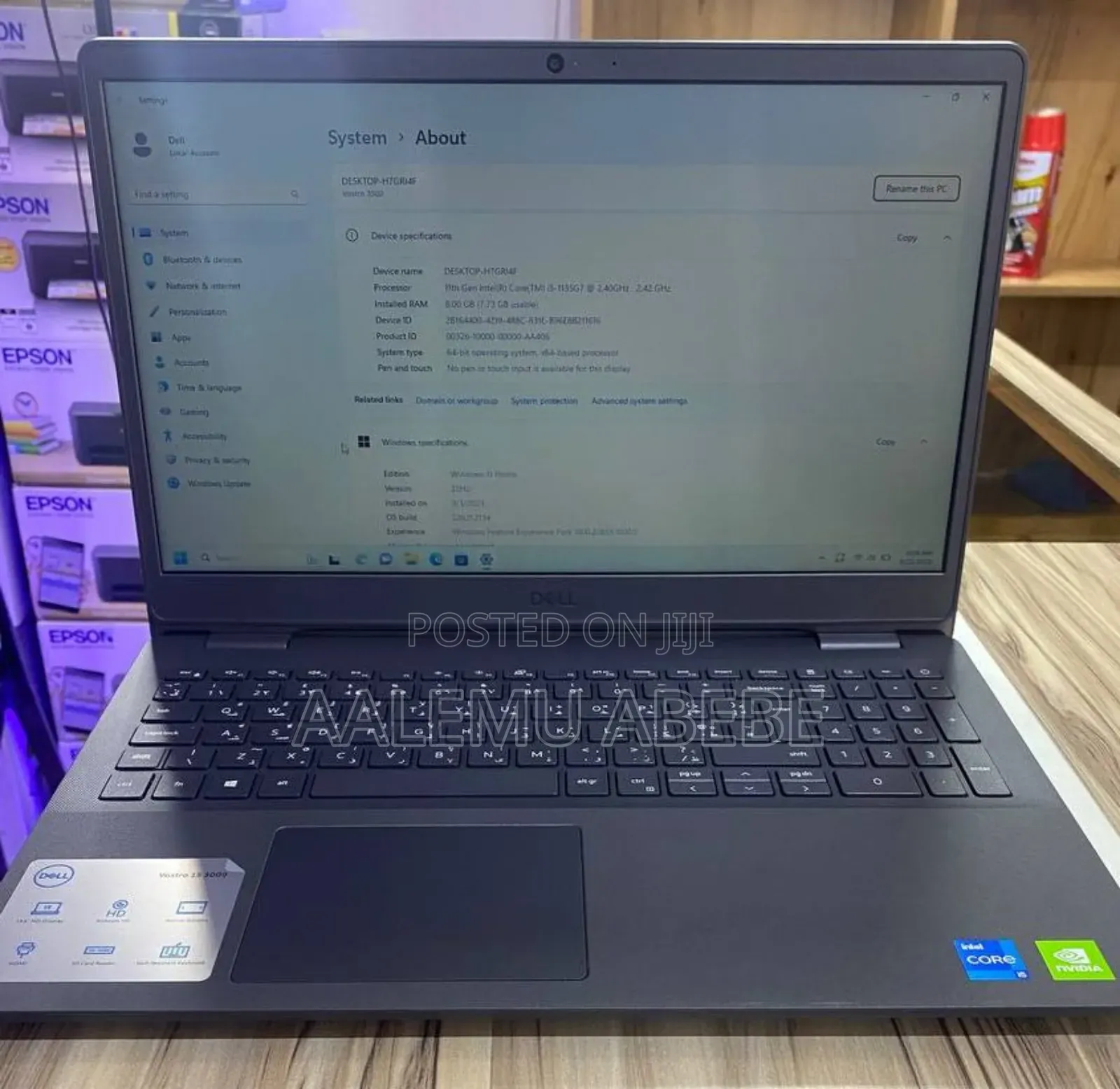 New Laptop Dell Vostro 15 3000 16GB Intel Core I5 SSD 512GB