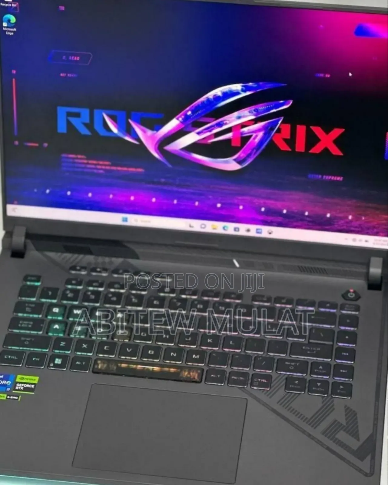 New Laptop Asus ROG Strix G16 G614 16GB Intel Core I7 SSD 512GB