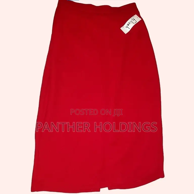 Elizeh Red Blazer Double Breasted W Shoulder Pads Pantsuit