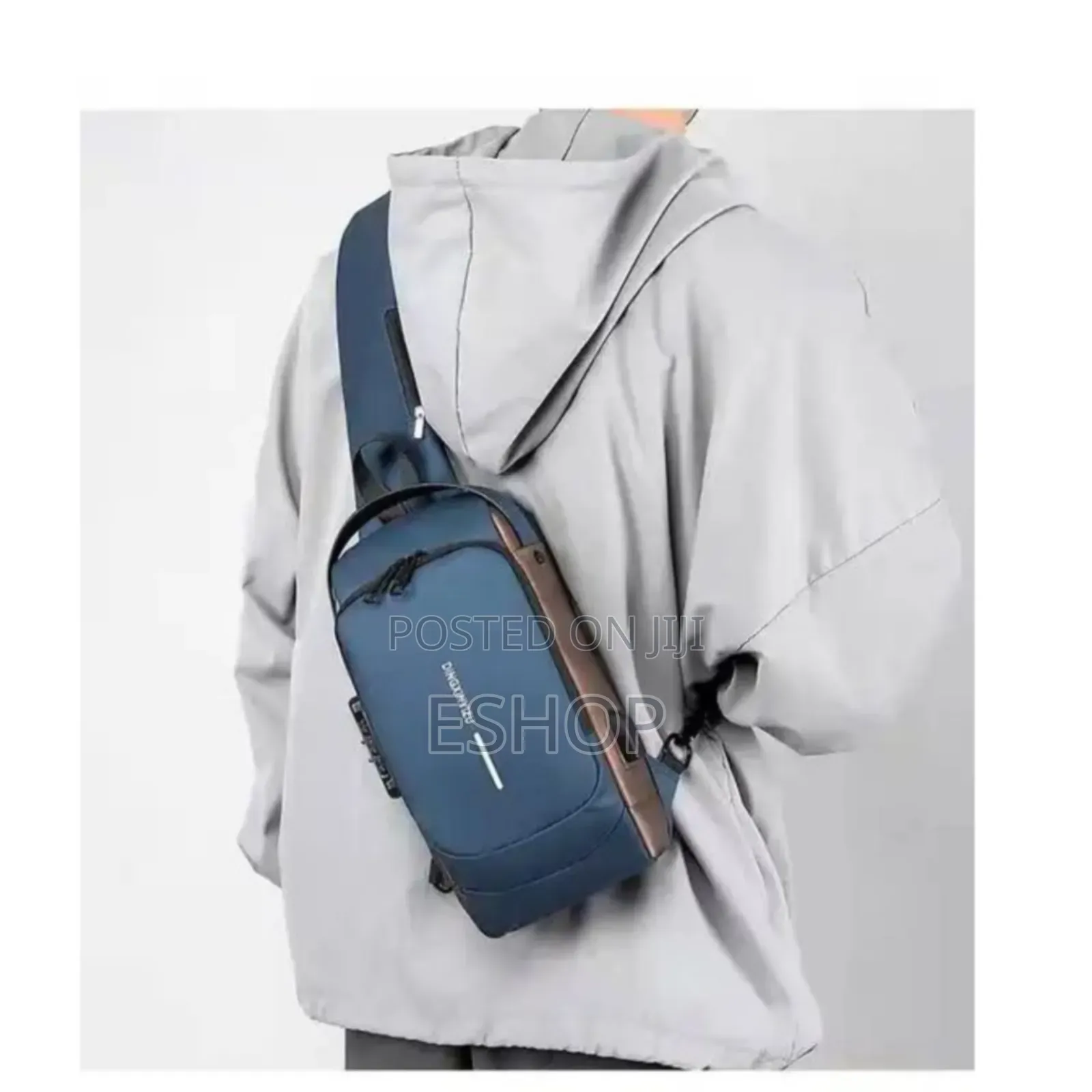 **Compact Travel Sling Bag With Anti-Theft Feature**