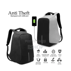 **15.6" Anti-Theft Backpack – Ideal for Work School**