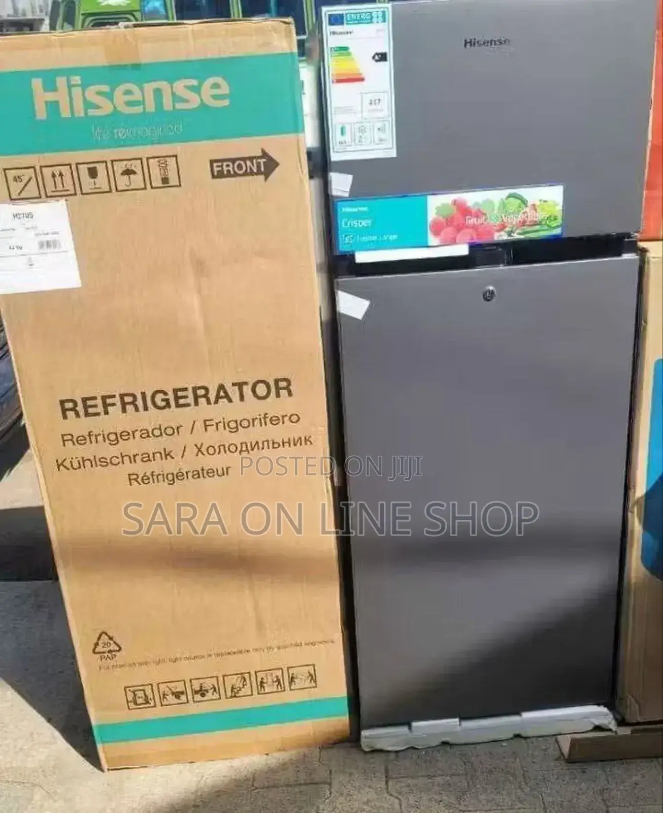 Hisense 270-Liter Refrigerator – Model Hs250