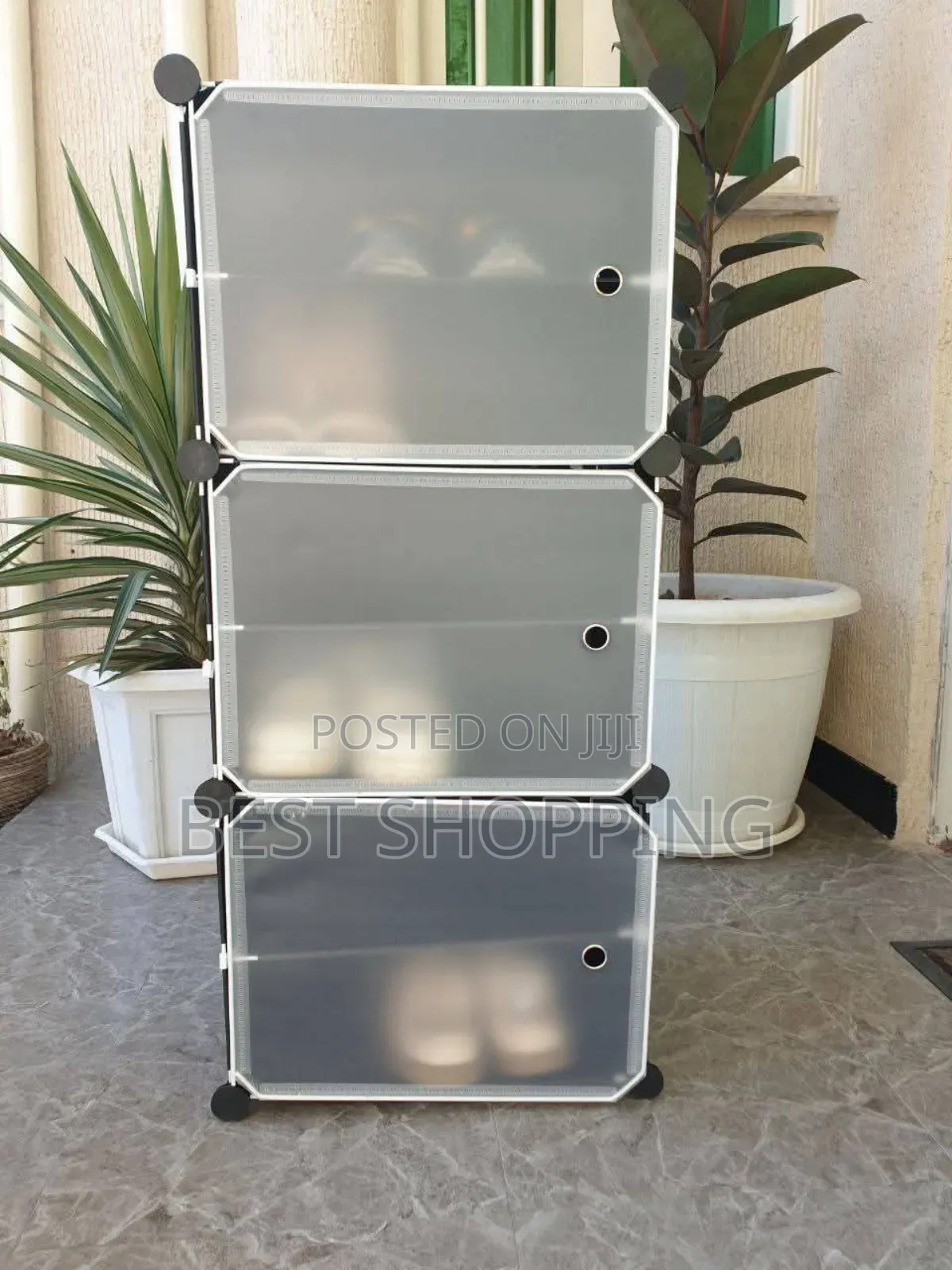 Wardrobe Plastic Shoe Rack Organizer