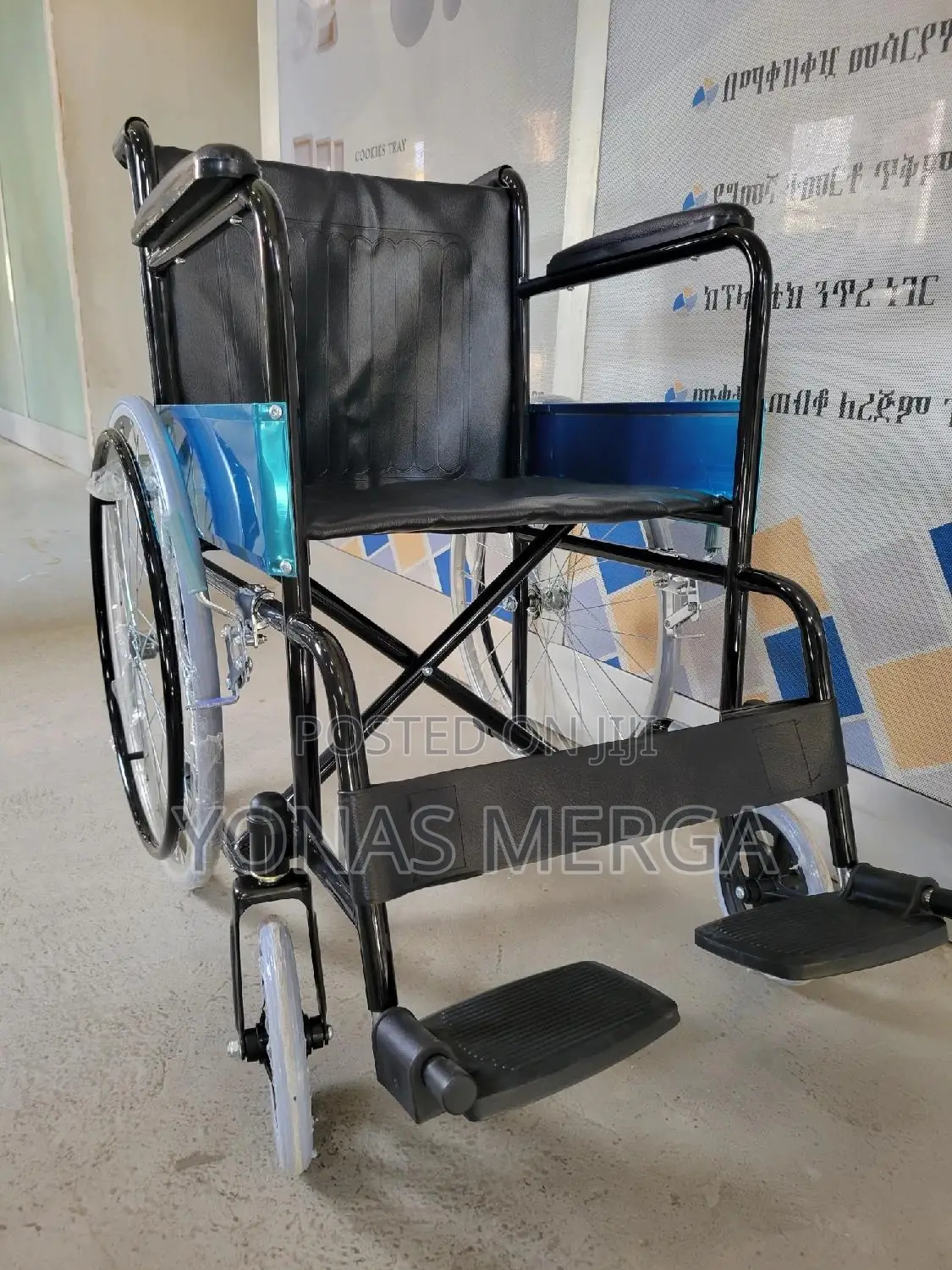 Wilcher/L-Y Thickene Iron Hand Old Age Simplicity Wheelchair