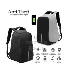 Photo - **Sleek Secure Anti-Theft Backpack – Usb Port Included**