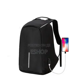 **Sleek Secure Anti-Theft Backpack – Usb Port Included**