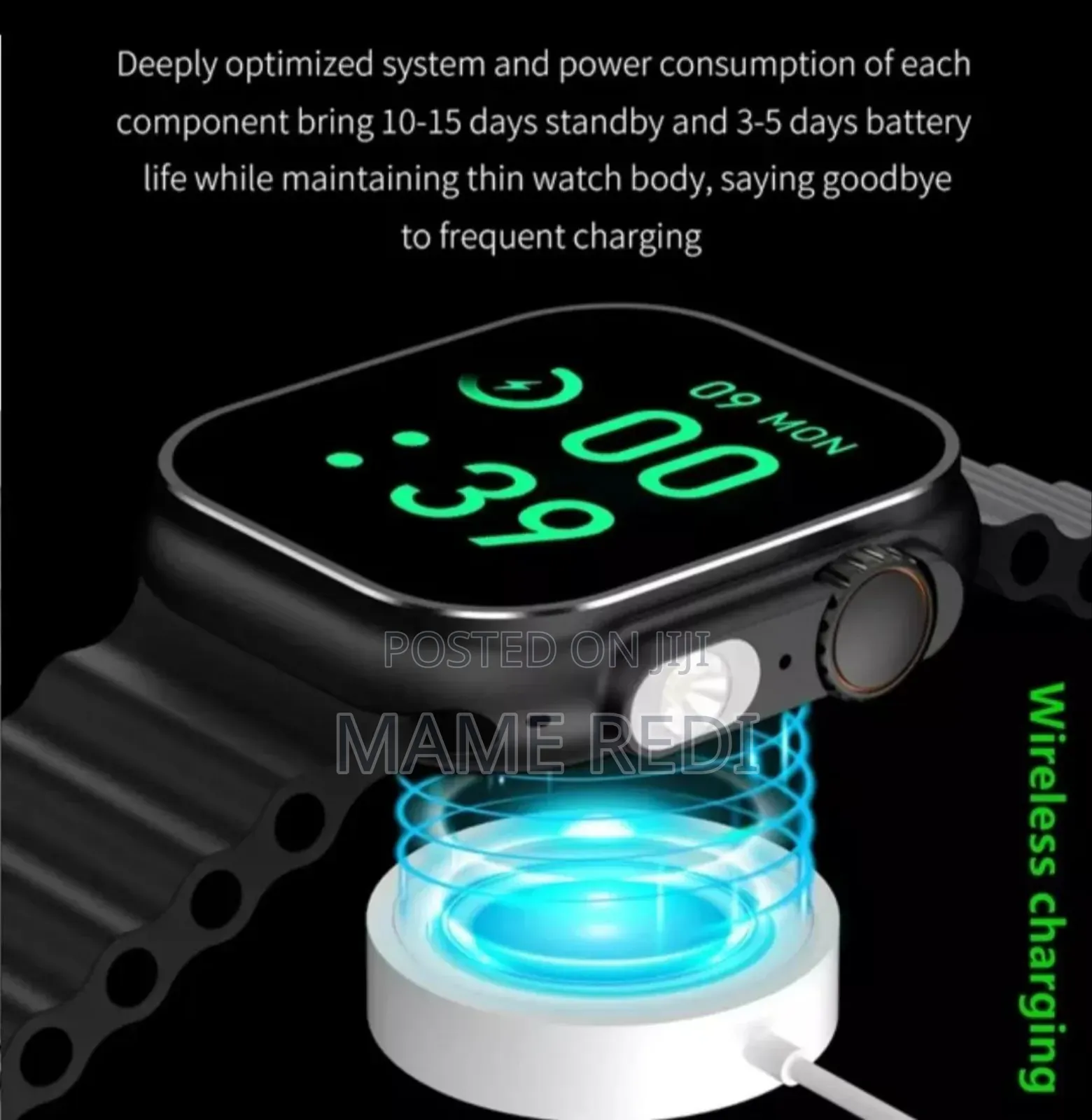 Trendy Analog Tw28 Ultra Max Smart Watch