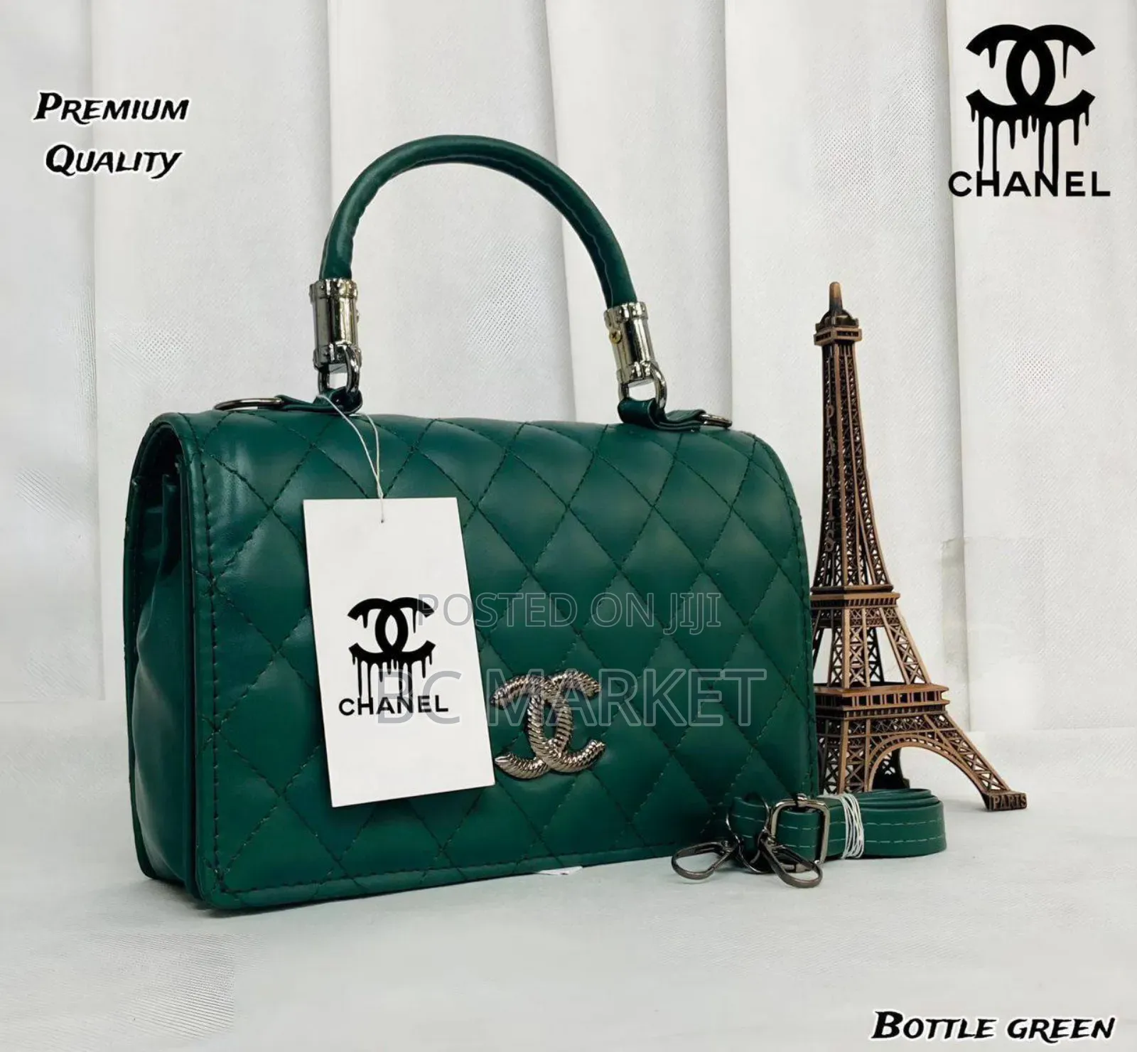 Darkgreen Chanel Handbag