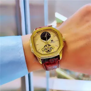 Photo - Aokulasic Tourbillion Automatic Mechanical Men Wristwatche