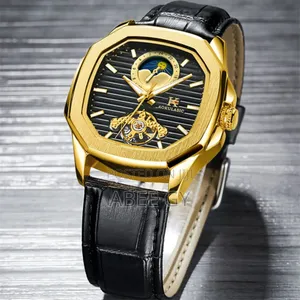 Aokulasic Tourbillion Automatic Mechanical Men Wristwatche