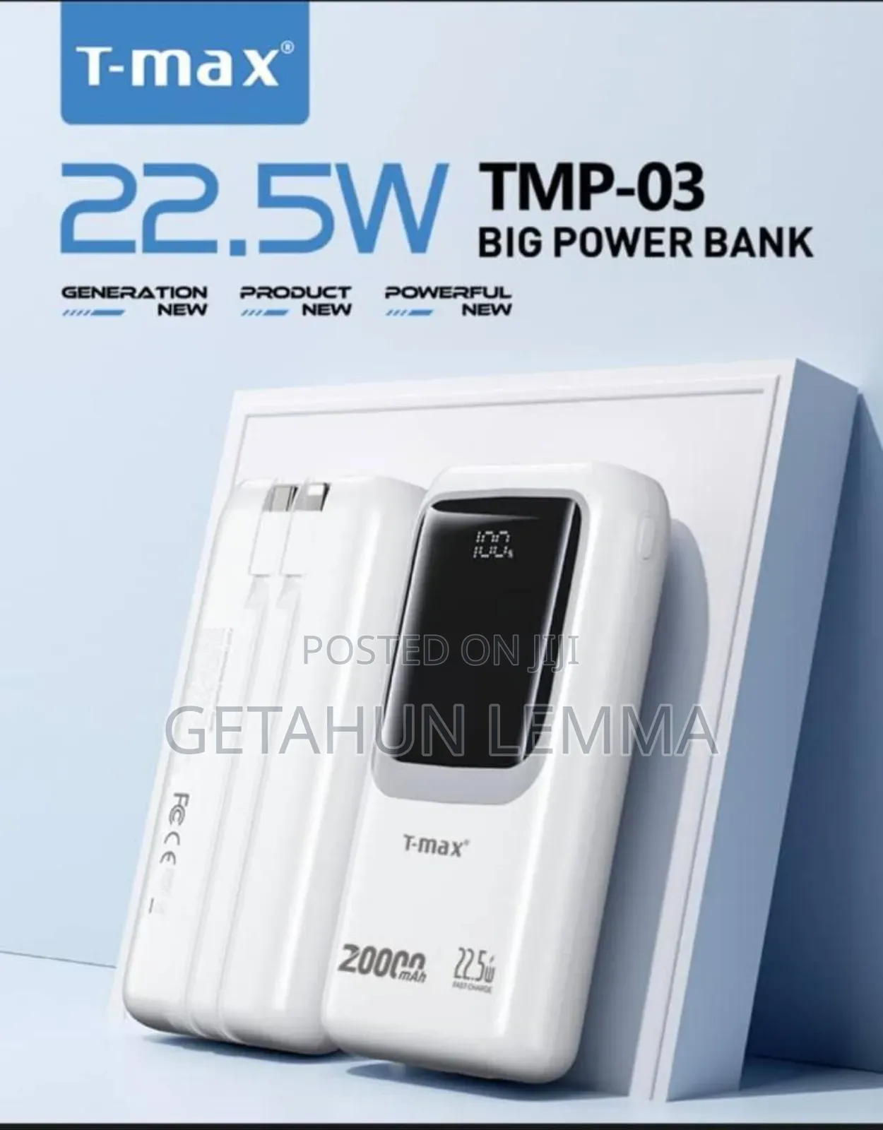 Power Bank T-Max 20,000 Mah