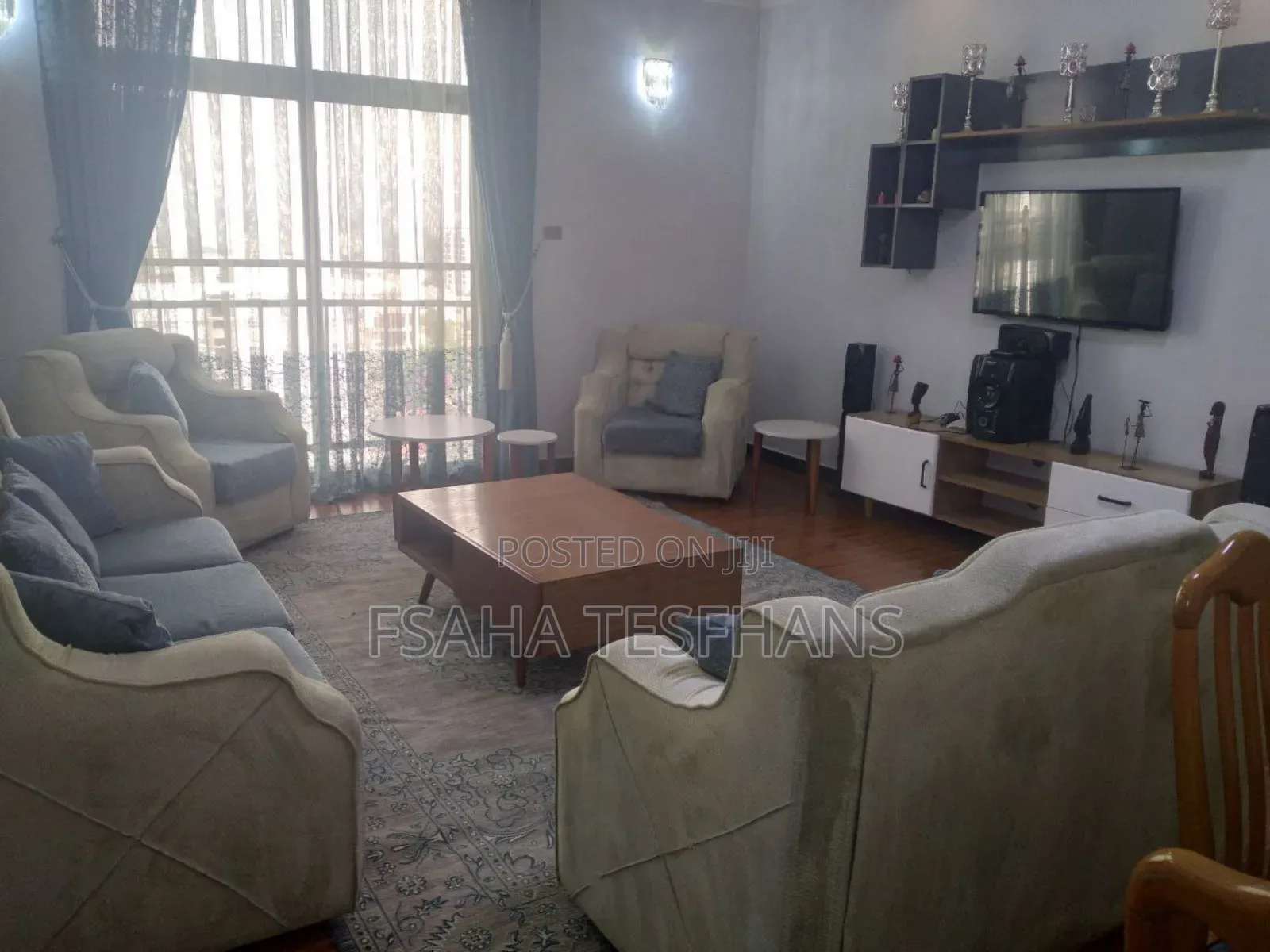 Furnished 3bdrm Apartment in Apartments, Bole for rent