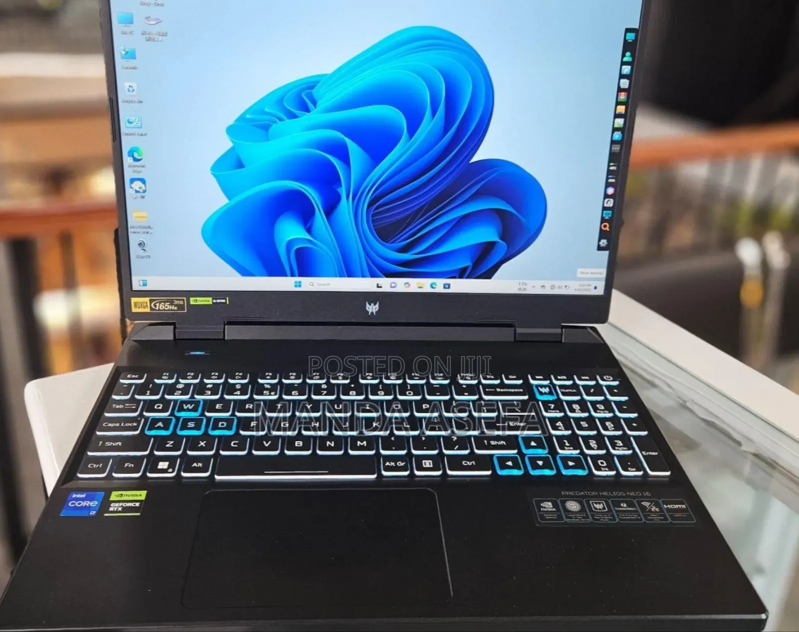 New Laptop HP Victus 16 16GB Intel Core I7 SSD 1T