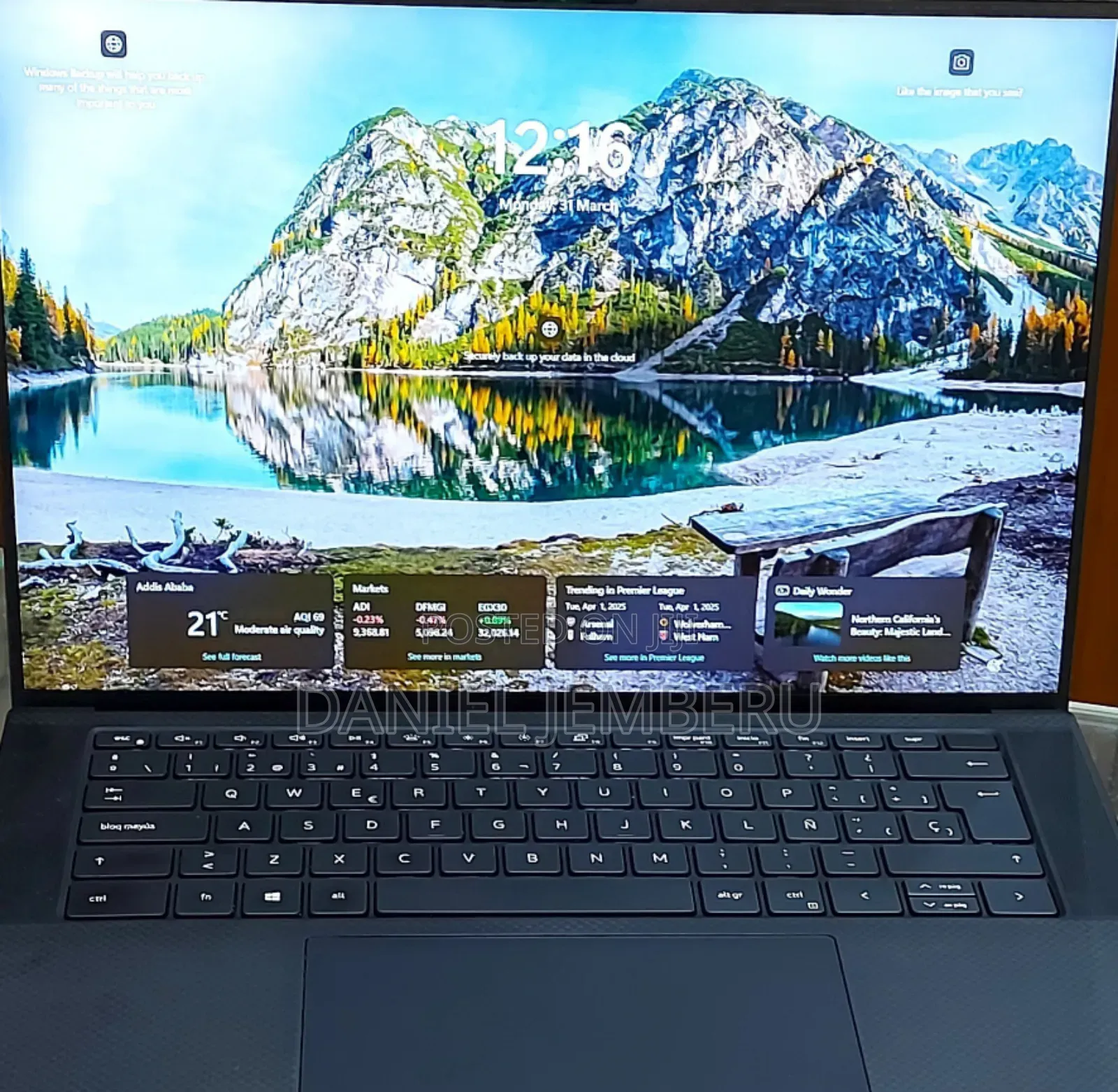 New Laptop Dell XPS 15 16GB Intel Core I7 SSD 1T