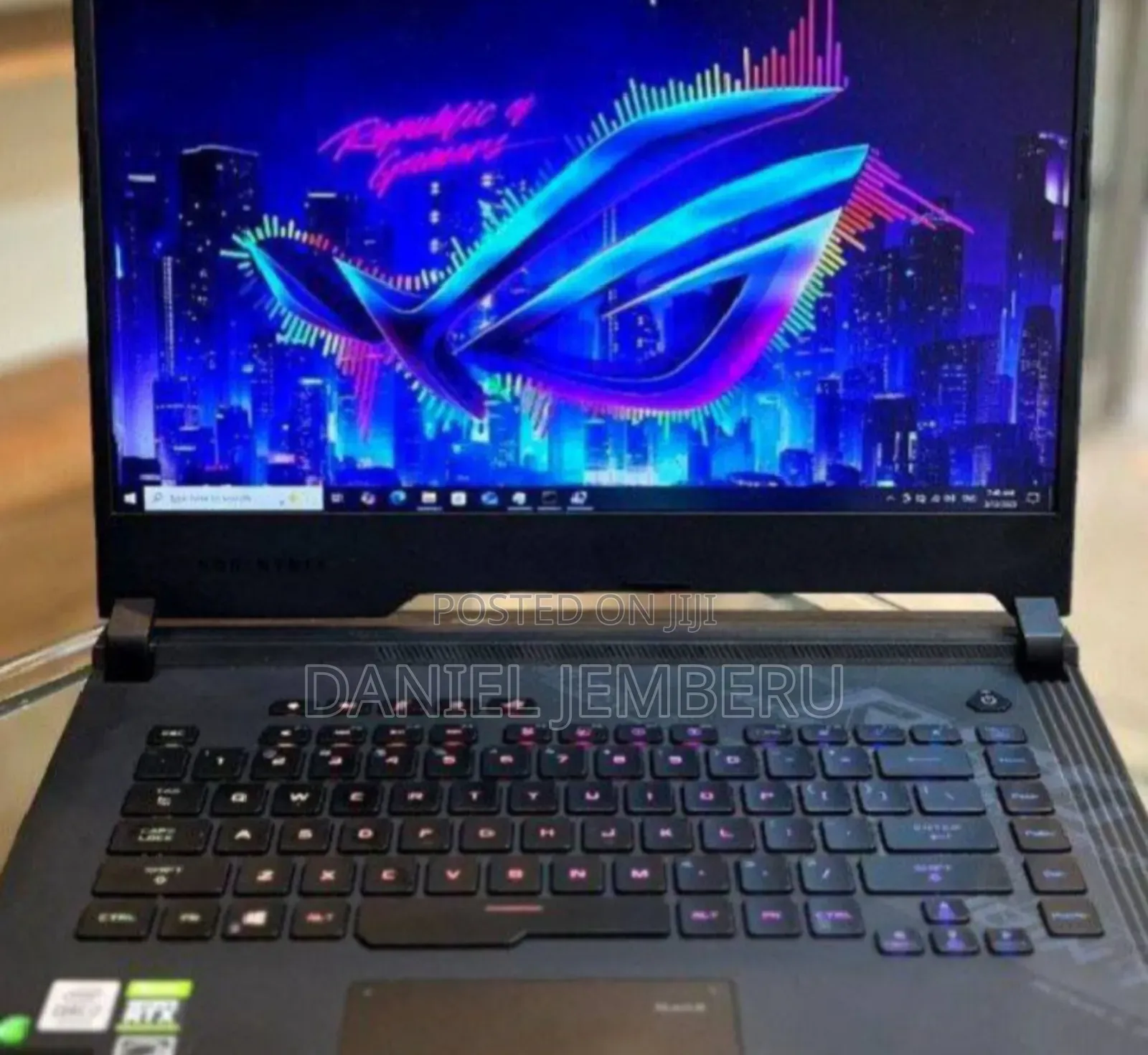 New Laptop Asus ROG Strix G15 16GB Intel Core I7 SSD 512GB