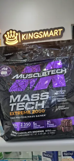 Photo - Mass Tech High Protein Mass Gainer 2.72kg