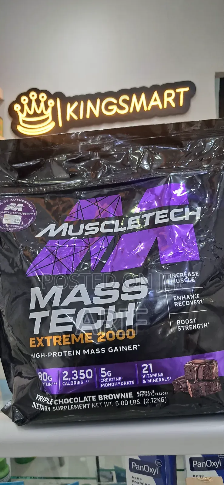 Mass Tech High Protein Mass Gainer 2.72kg