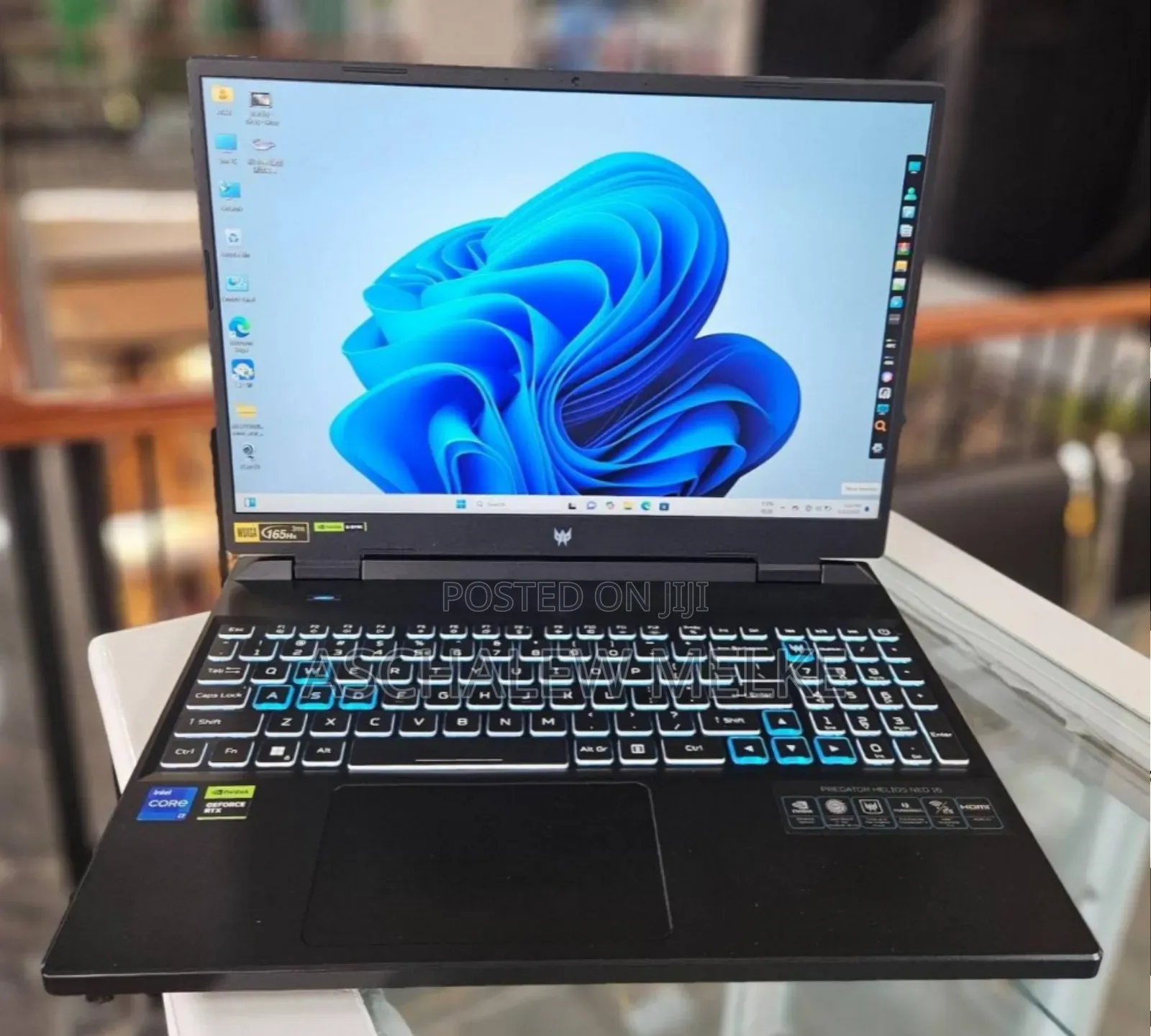 New Laptop Acer Predator Helios Neo 16 16GB Intel Core I7 SSD 1T