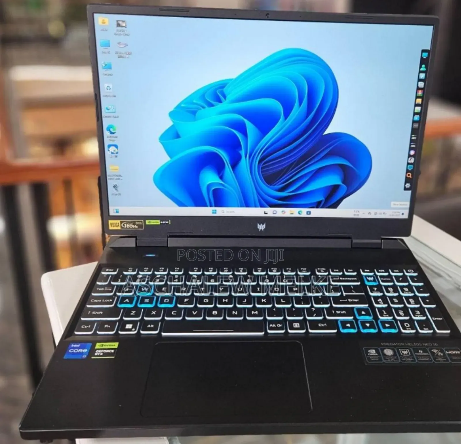 New Laptop Acer Predator Helios Neo 16 16GB Intel Core I7 SSD 1T