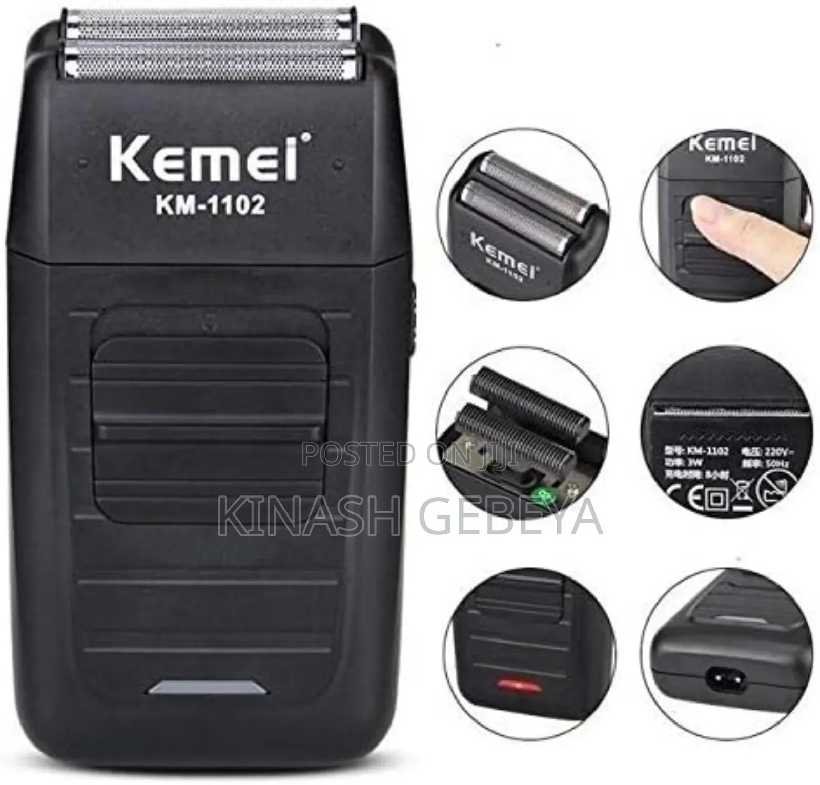 Kemei Original Rechargeable Mini Shaver