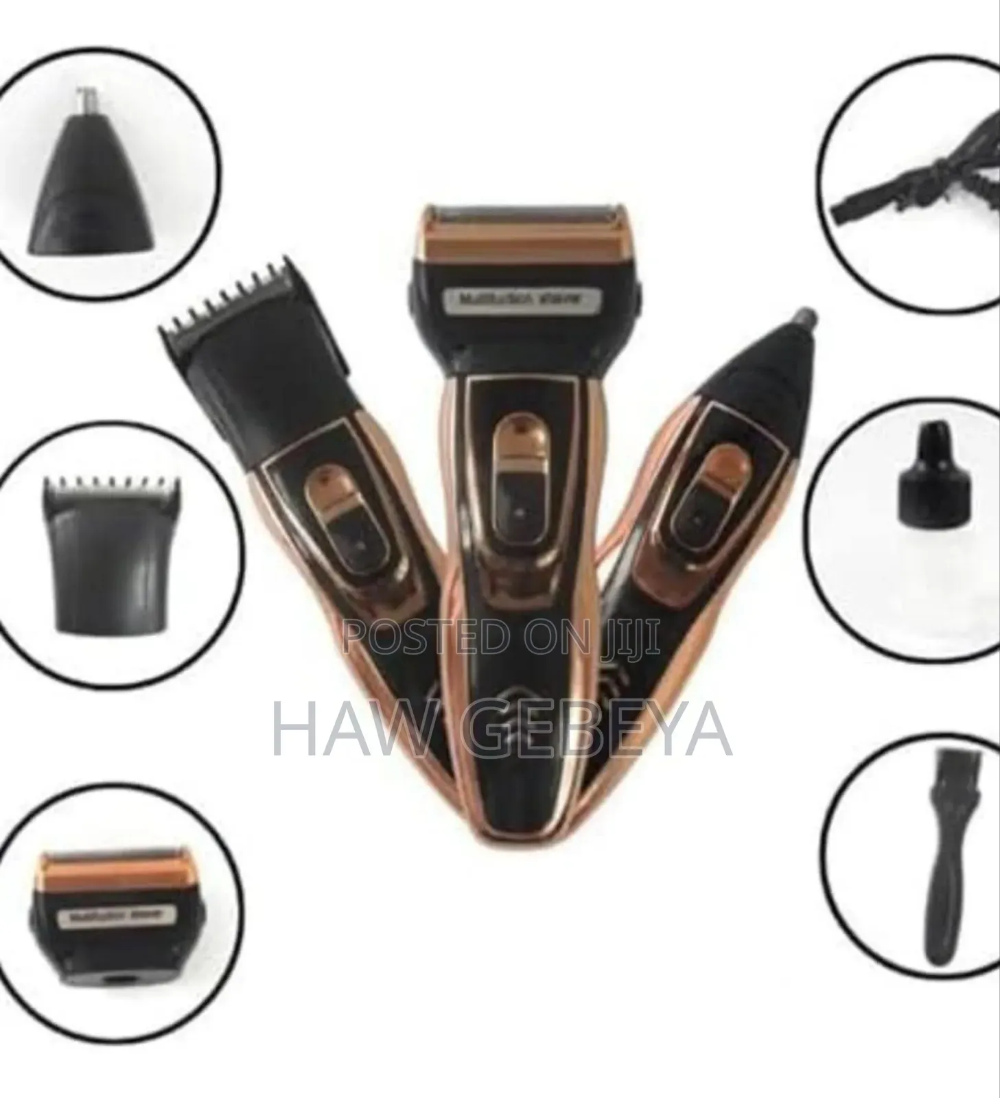 Daling 3 in 1 Rechargable Mens Grooming Set