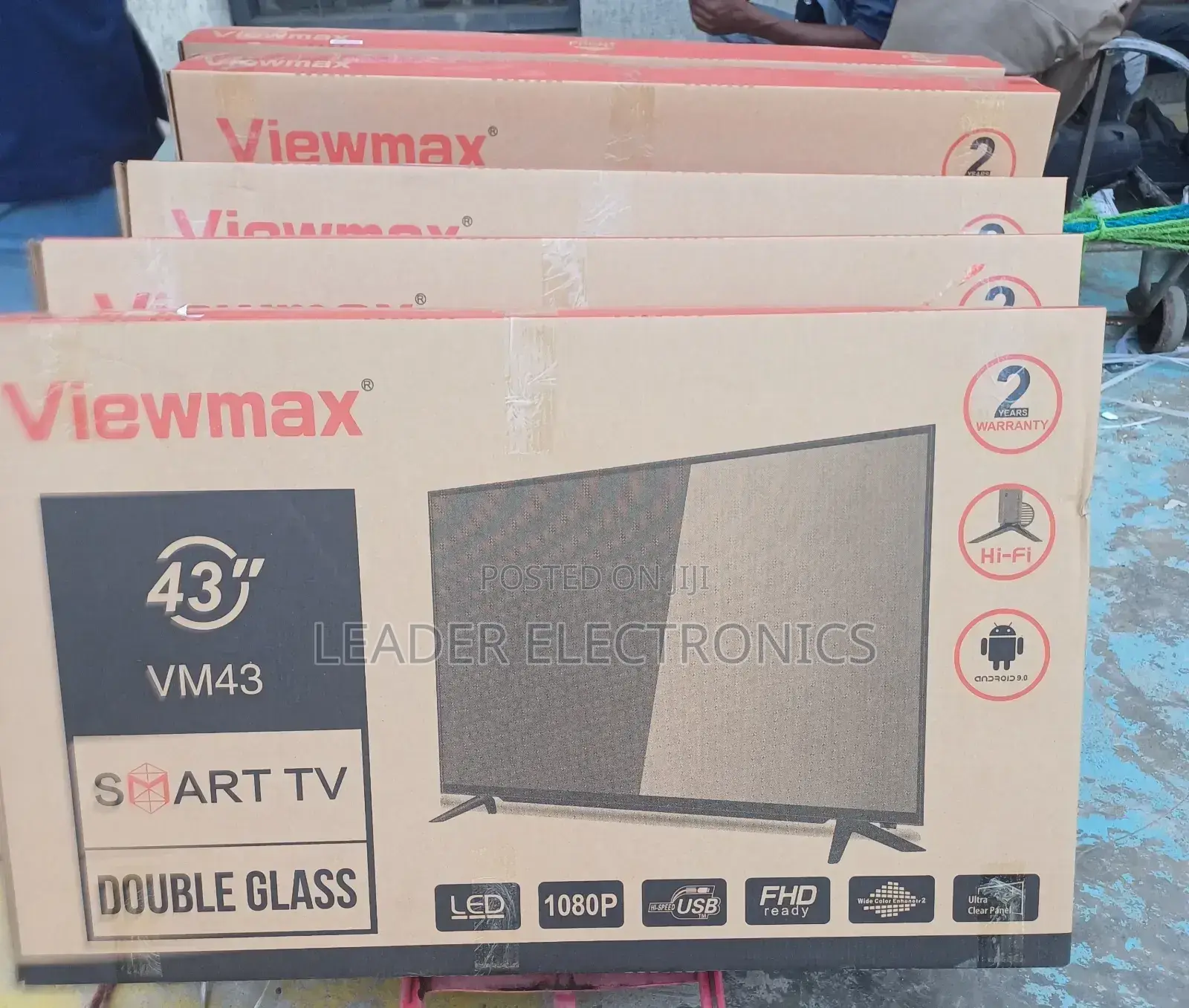 View Max Tv 43 Inch Smart Android New 2025