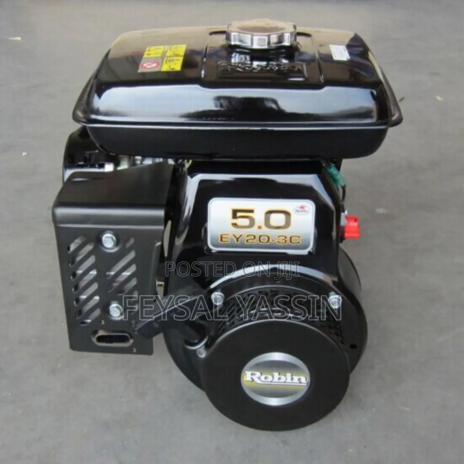 Vibrator 5hp Ey20 Robin Engine Concrete