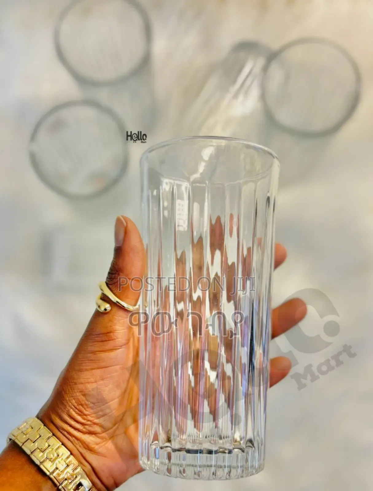 6 ፍሬ ብርጭቆዎች Free Delivery