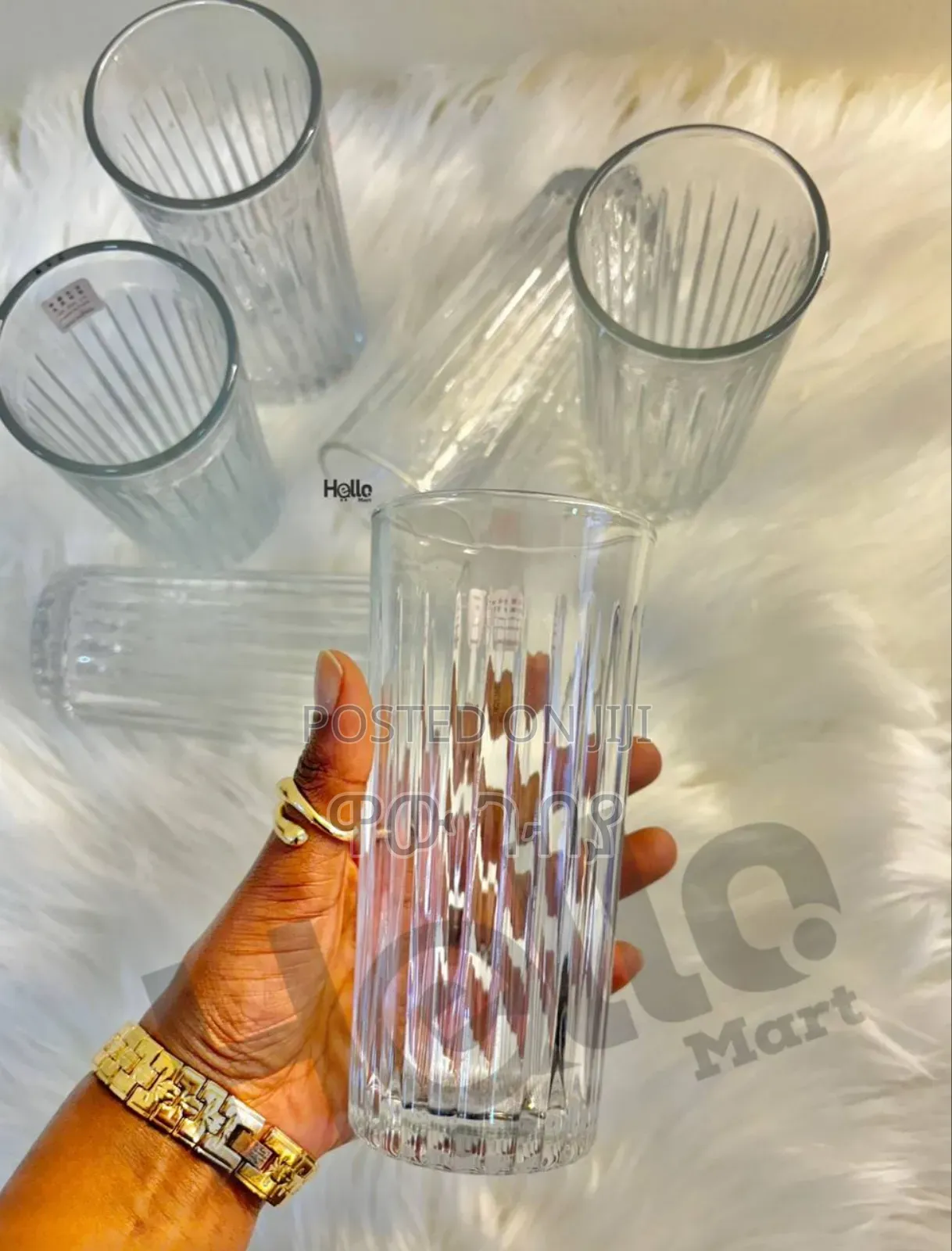 6 ፍሬ ብርጭቆዎች Free Delivery