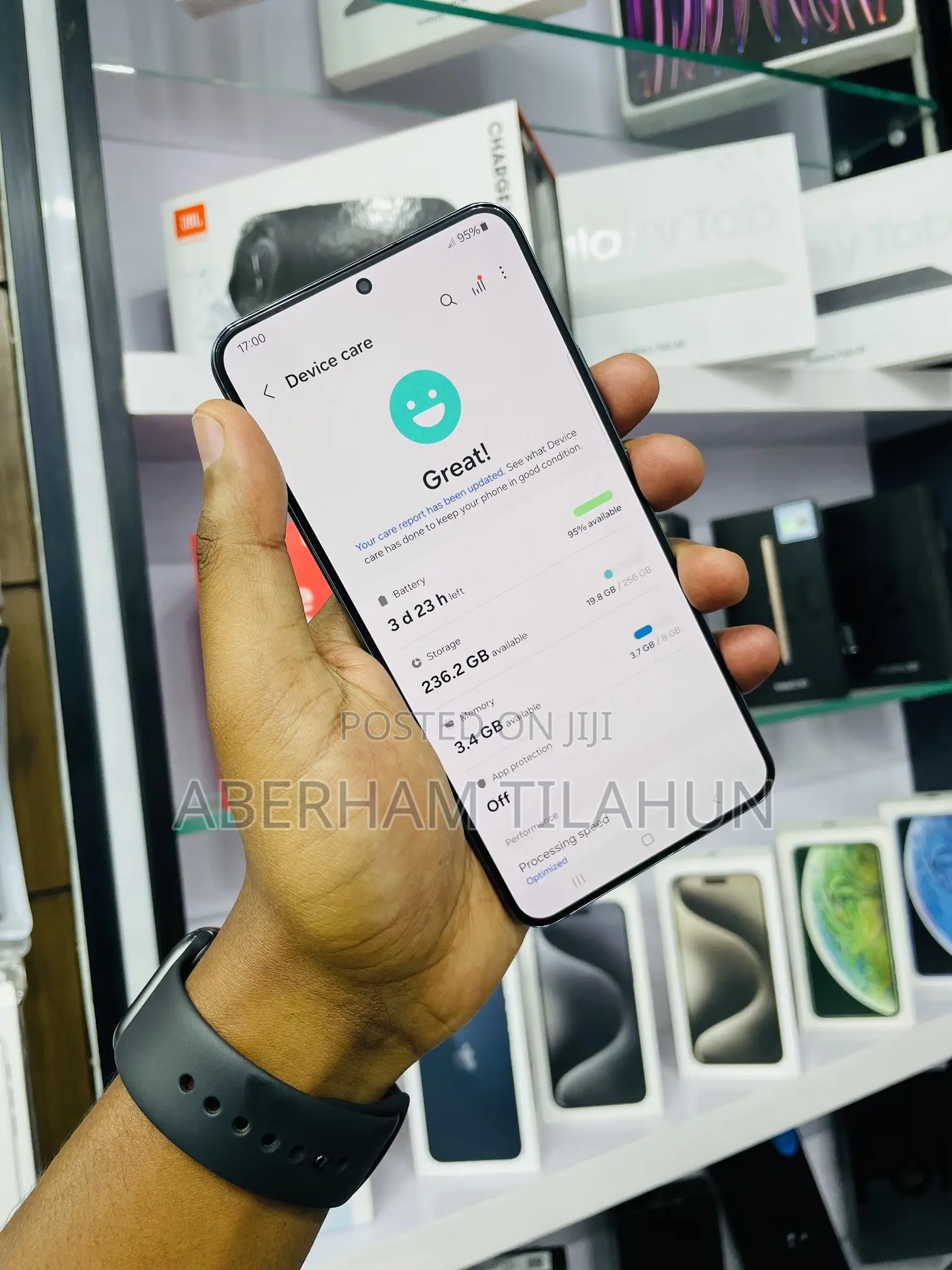 New Samsung Galaxy S22+ 5G 256 GB Green