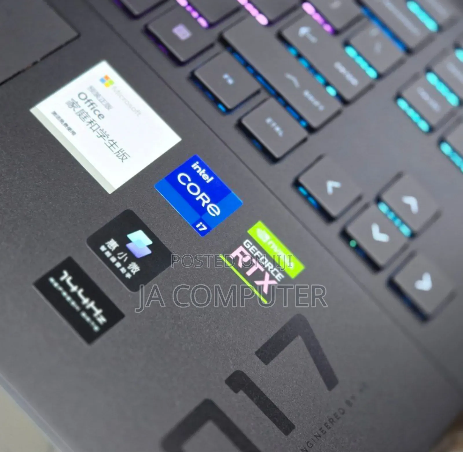 New Laptop HP Omen 17 16GB Intel Core I7 SSD 512GB