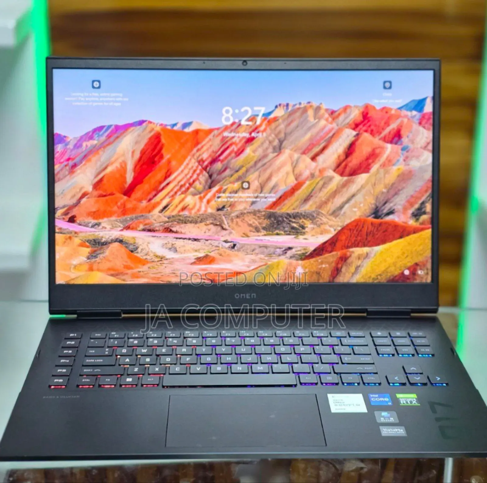 New Laptop HP Omen 17 16GB Intel Core I7 SSD 512GB