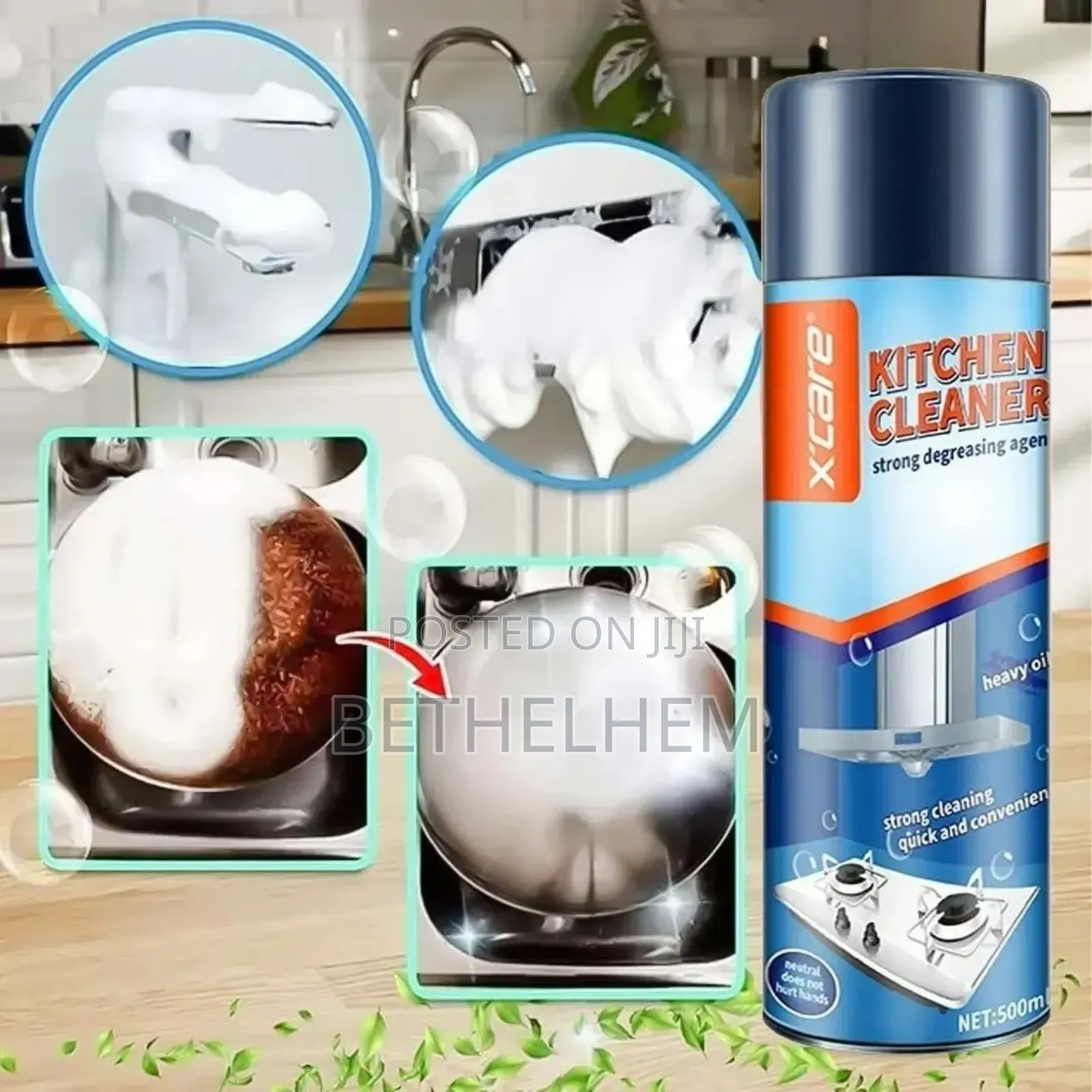 Lmulti Purpose Kitchen Cleaner Is a Magic Foam Spray