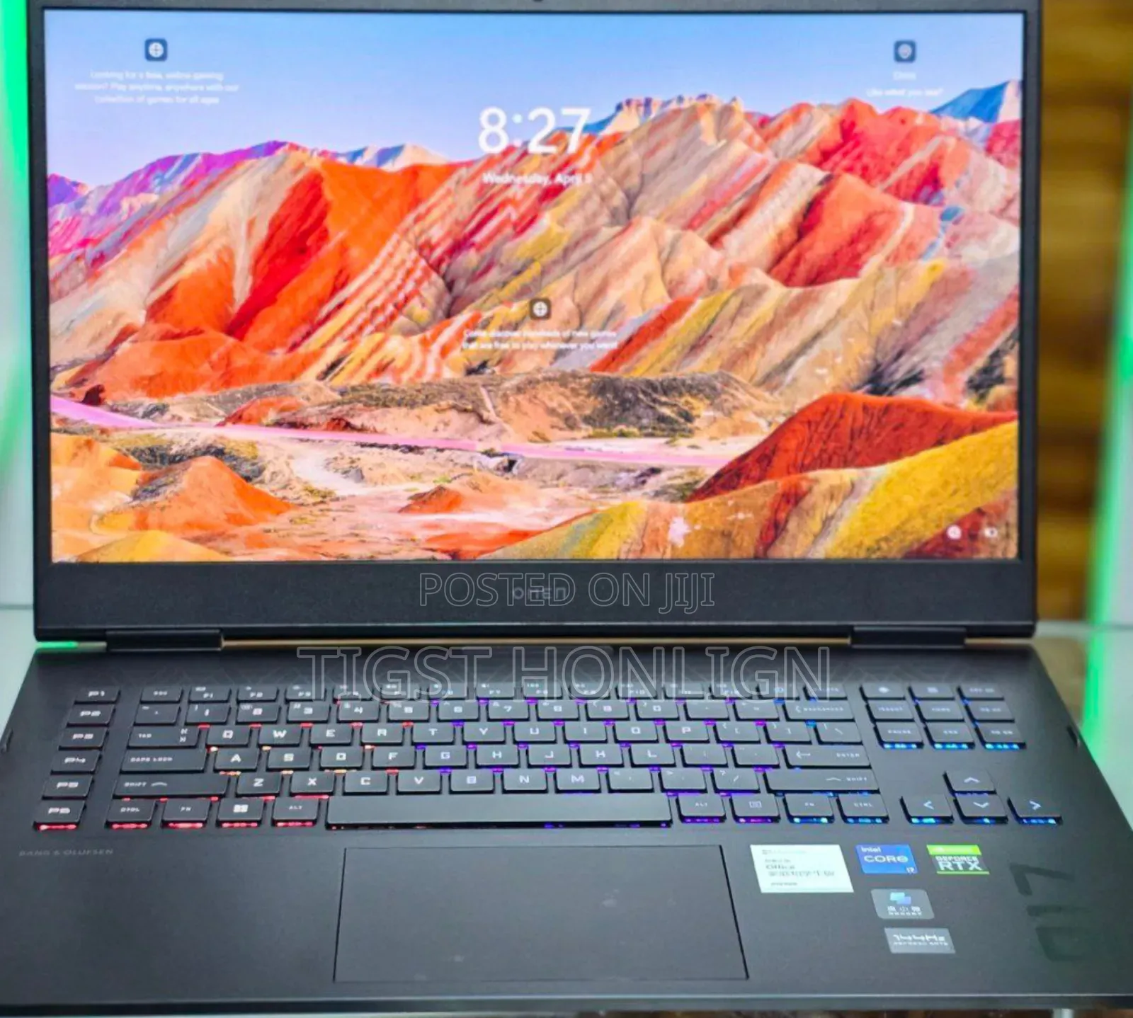 New Laptop HP Omen 17 16GB Intel Core I7 SSD 512GB