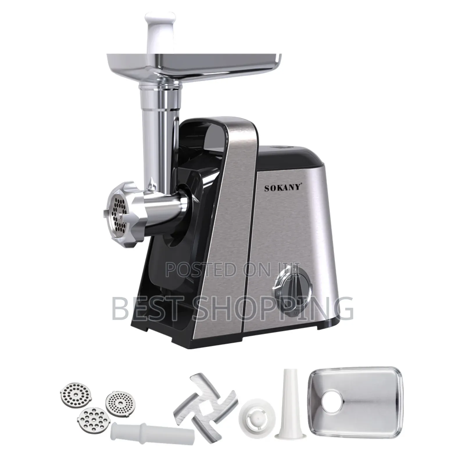Sokany Meat Grinder 3300 Watts የስጋ መፍጫ