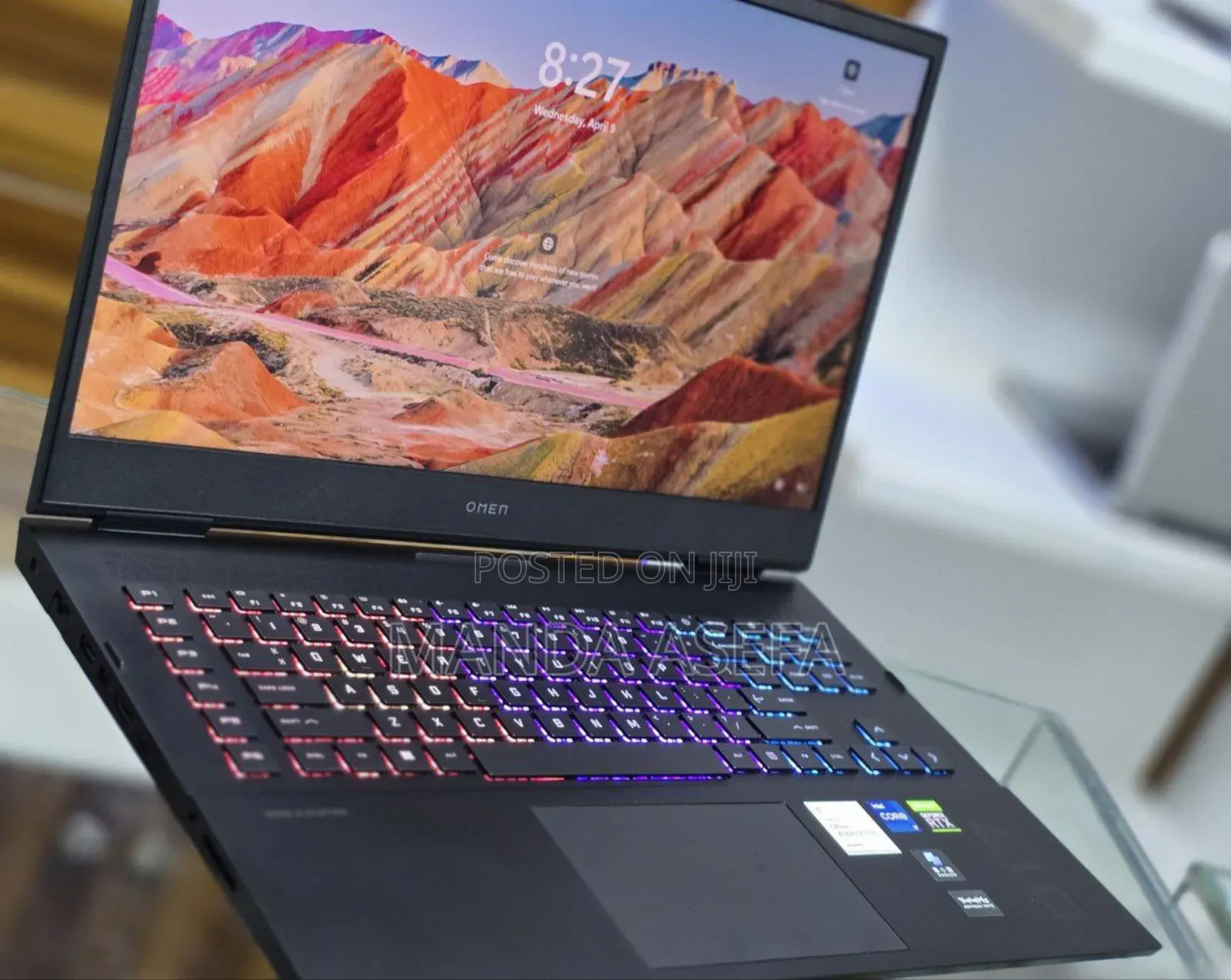 New Laptop HP Omen 17 16GB Intel Core I7 SSD 512GB