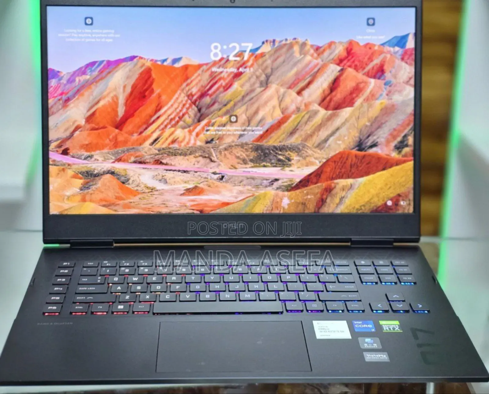 New Laptop HP Omen 17 16GB Intel Core I7 SSD 512GB